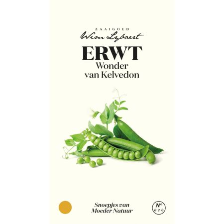 Erwt Wonder Van Kelvedon - Wim Lybaert Zaaigoed