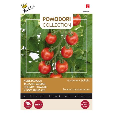 Buzzy Pomodori, Tomaten Gardeners Delight (Cherry) - Buzzy Pomodori, Kerstomaat Gardeners Delight (Cherry)