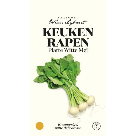 Keukenrapen Platte Witte Mei - Wim Lybaert Zaaigoed