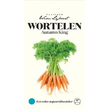 Wortelen Autumn King - Wim Lybaert Zaaigoed