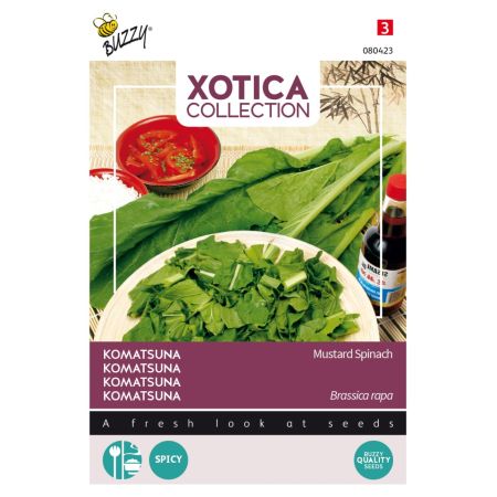 Buzzy Xotica Komatsuna, Mustard Spinach