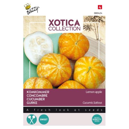 Buzzy Xotica Salatgurke Lemon Apple - Buzzy Xotica Komkommer Lemon Apple