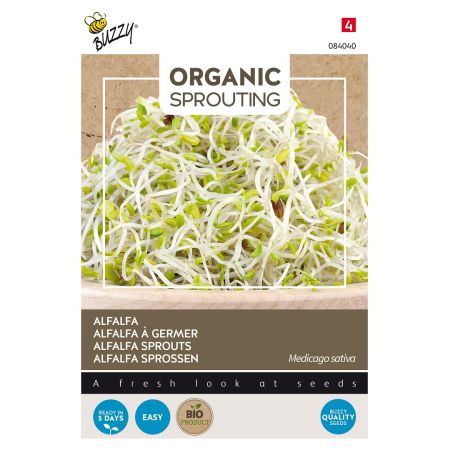 Buzzy Organic Sprouting Alfalfa Luzerne (BIO) - Buzzy Organic Sprouting Alfalfa (BIO)