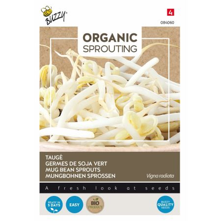 Buzzy Organic Sprouting Taugé E. Sativa (BIO) - Buzzy Organic Sprouting Taugé  (BIO)