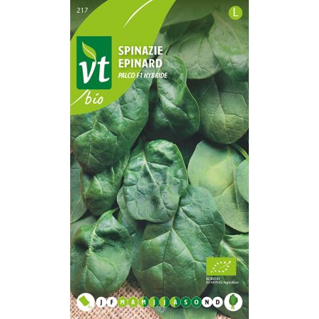 Spinazie Palco F1 hybride Bio
