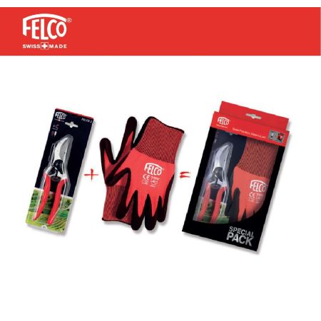 Baumschere Felco 2 + GRATIS Felco Handschuhe In Geschenkbox - Snoeischaar Felco 2 + GRATIS Felco Handschoenen In Cadeauverpakking