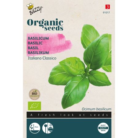 Buzzy Organic Basilikum Italiano Classico (BIO)  - Buzzy Organic Basilicum - Italiano Classico  (BIO)