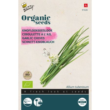 Buzzy Organic Chinesischer Schnittlauch (BIO) - Buzzy Organic Bieslook Knoflook (BIO)