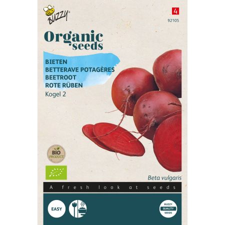 Buzzy Organic Rote Rüben Detroit 2 - Bio Samen