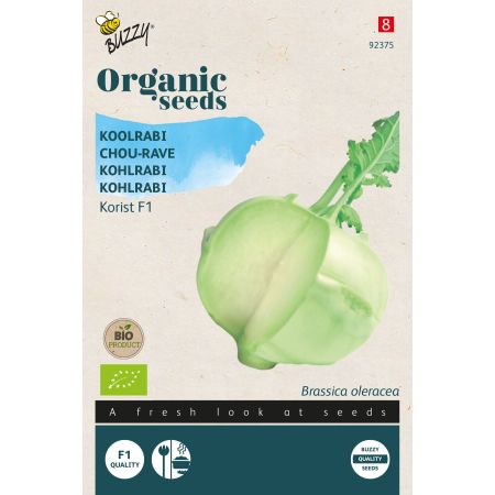 Buzzy Organic Kohlrabi Korist F1 - Bio Samen