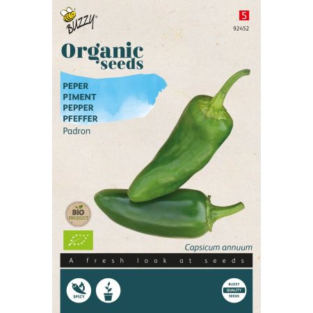 Buzzy Organic Pfeffer Padron (BIO) - Buzzy Organic Peper Padron (BIO)