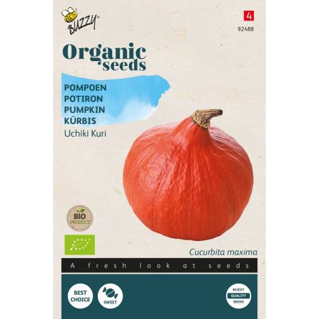Buzzy Organic Kürbis Uchiki Kuri (BIO) - Buzzy Organic Pompoen Uchiki Kuri  (BIO)