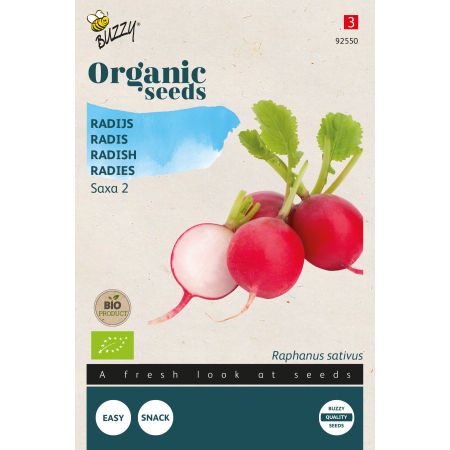 Buzzy Organic Radies Saxa 2 - Bio Samen