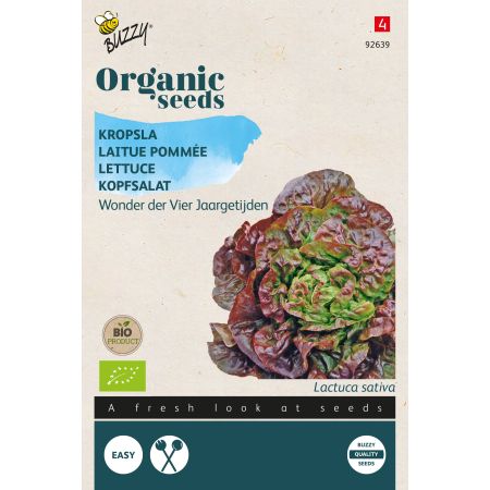 Buzzy Organic Kopfsalat Merveille des quatre saisons - Bio Samen