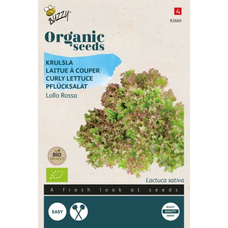 Buzzy Organic Pflücksalat Lollo Rossa (BIO) - Buzzy Organic Krulsla Lollo rossa  (BIO)