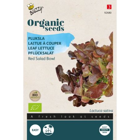 Buzzy Organic Pflücksalat Red Salad Bowl (BIO) - Buzzy Organic Pluksla Red Salad Bowl  (BIO)