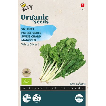 Buzzy Organic Mangold White Silver 2 - Bio Samen