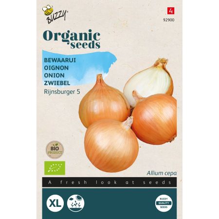 Buzzy Organic Zwiebel Rijnsburger 5 - Bio Samen
