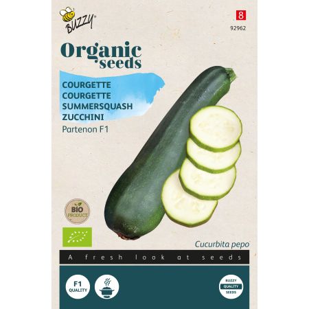 Buzzy Organic Zucchini Partenon F1 - Bio Samen