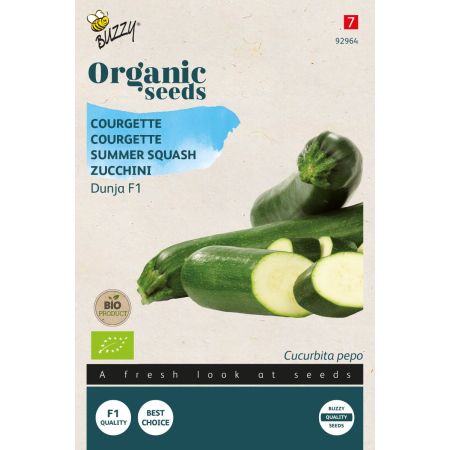 Buzzy Organic Zucchini Dunja F1 (BIO) - Buzzy Organic Courgette Dunja F1 (BIO)