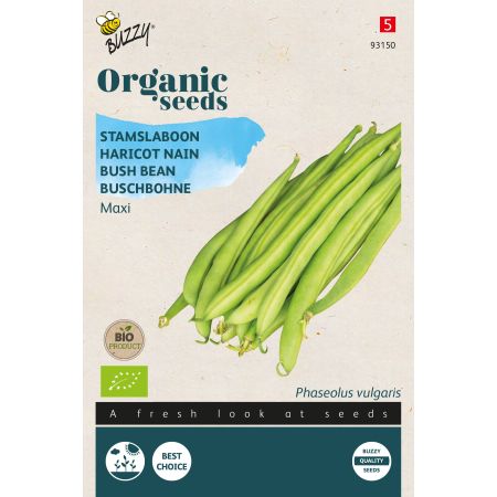 Buzzy Organic Buschbohne Maxi - Bio Samen