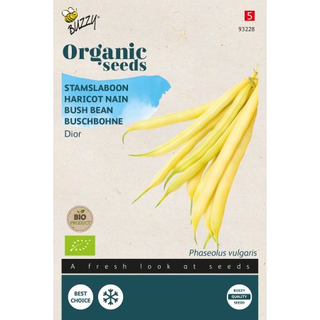 Buzzy Organic Bushbohne Hildora - Bio Samen