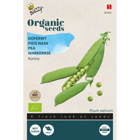 Buzzy Organic Markerbse Karina - Bio Samen