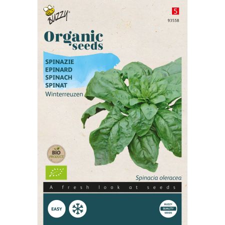 Buzzy Organic Spinat Securo - Bio Samen