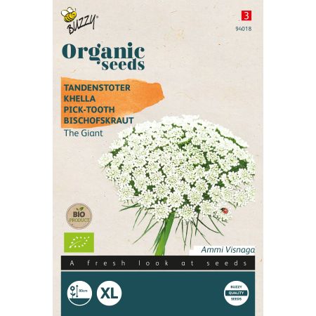 Buzzy Organic Bischofskraut The Giant - Bio Samen