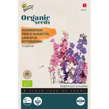 Buzzy Organic Rittersporn Imperial (BIO) - Buzzy Organic Delphinium, Ridderspoor Imperial (BIO)
