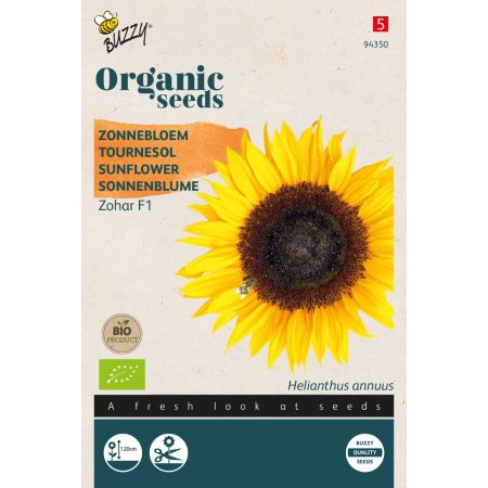 Buzzy Organic Sonnenblume Zohar F1 (BIO) - Buzzy Organic Helianthus, Zonnebloem Zohar F1 (BIO)