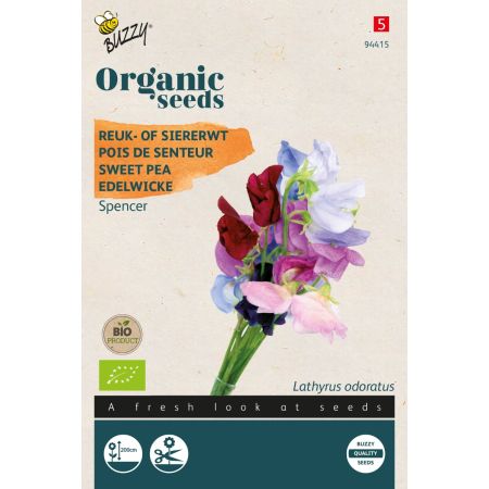 Buzzy Organic Edelwicke Spencer Mischung (BIO) - Buzzy Organic Lathyrus, Reuk- of Siererwt Spencer (BIO)