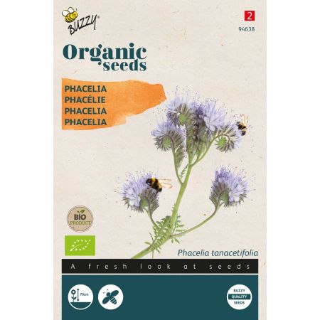 Buzzy Organic Phacelia (BIO) - Buzzy Organic Phacelia, Bijenvoer (BIO)