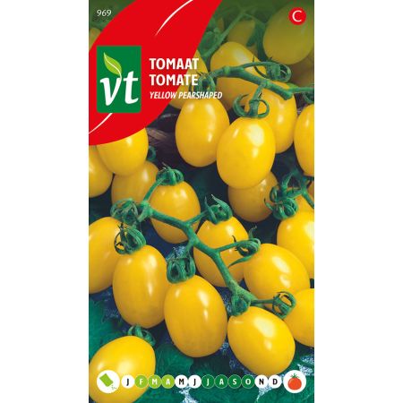 Tomaat Yellow Pearshaped