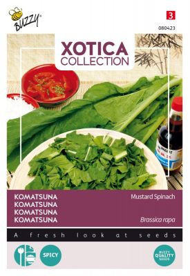 Buzzy Xotica Komatsuna, Mustard Spinach