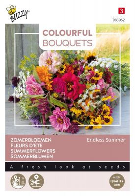 Buzzy Colourful Bouquets, Endless Summer