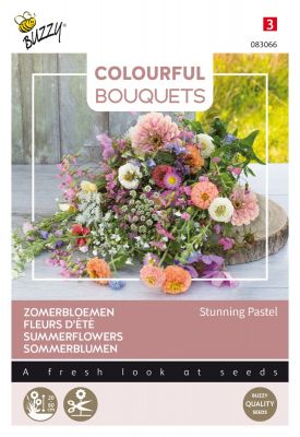 Buzzy Colourful Bouquets, Stunning Pastel gemischt