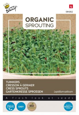 Buzzy Organic Sprouting Gartenkresse (BIO)