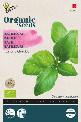 Buzzy Organic Basilikum Italiano Classico (BIO)
