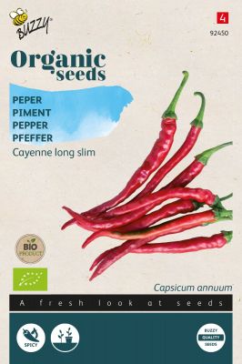 Buzzy Organic Pfeffer Cayenne long slim (BIO)