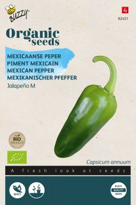 Buzzy Organic Mexikanische Pfeffer Jalapeño (BIO)