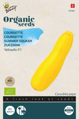 Buzzy Organic Zucchini Yellowfin F1 (BIO)