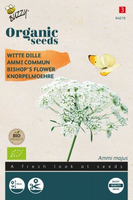 Buzzy Organic Spitzenblume, weißer Dill
(BIO)