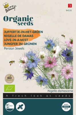 Buzzy Organic Jungfer im Grünen, Persian Jewels, gemischt (BIO)
