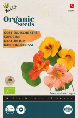 Buzzy Organic Kapuzinerkresse, Rankende, Mischung (BIO)